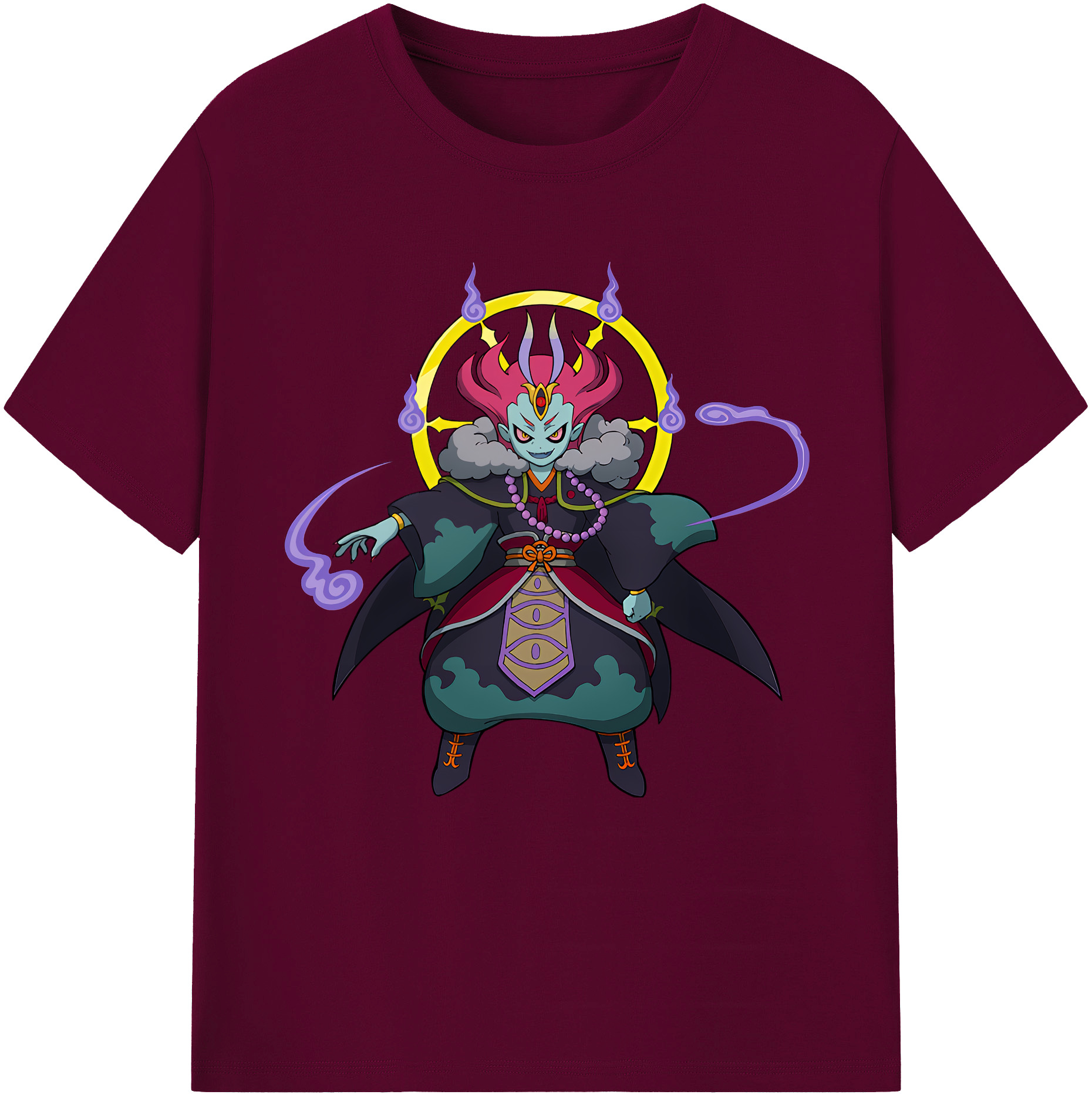 （画像用） 妖怪ウォッチ Yo-kai Watch レディースカジュアルプリントTシャツ（綿100％）